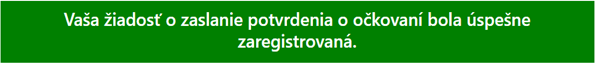 Stiahnite si certifikát o očkovaní