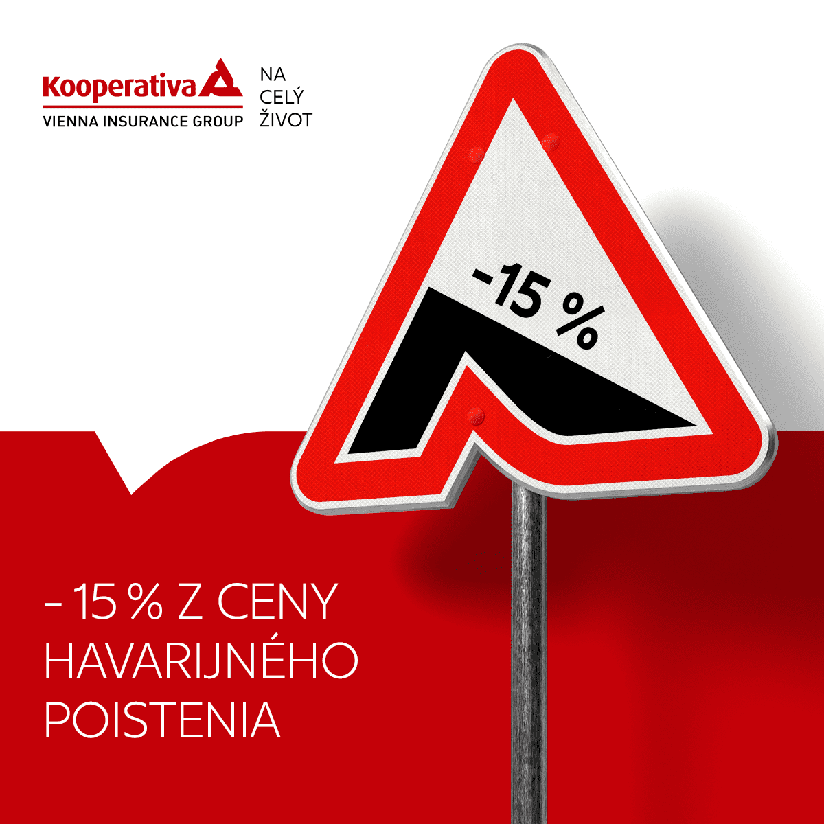 -15 % z ceny havarijného poistenia