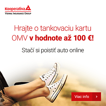 Hrajte o tankovaciu kartu OMV v hodnote až 100 €!