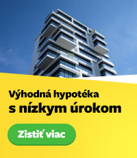 Výhodná hypotéka s nízkym úrokom