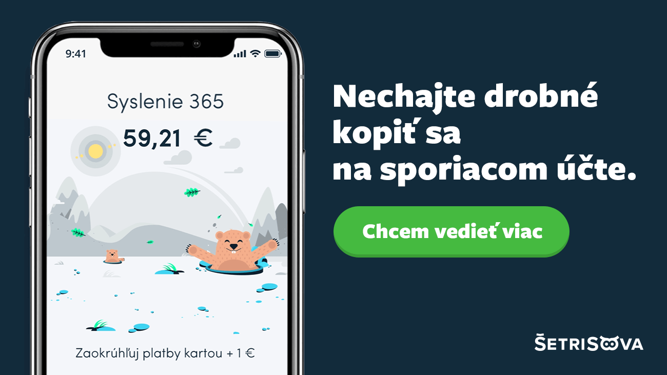 Nechajte drobné kopiť sa na sporiacom účte